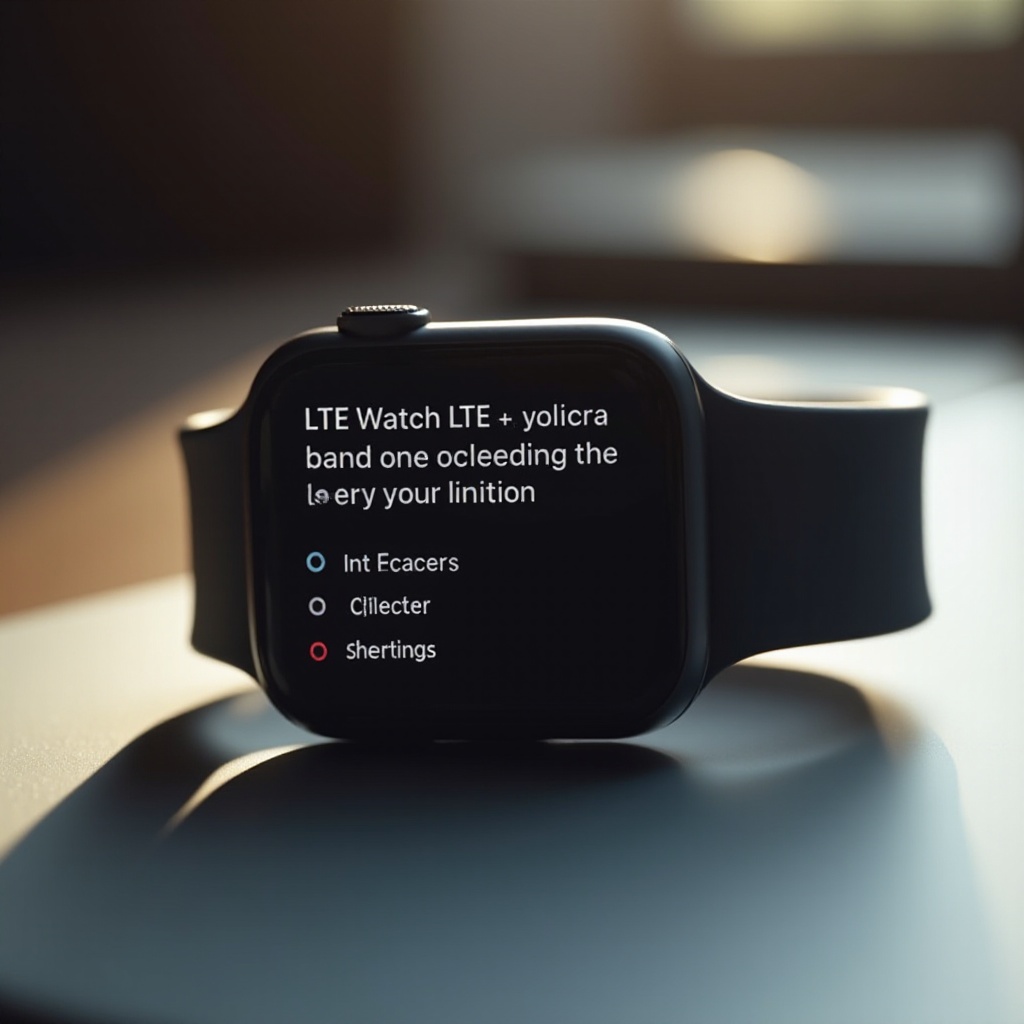 apple watch lte設定
